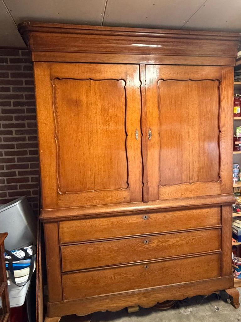 Oude kast - gratis af te halen (in Odoorn), Ophalen of Verzenden, Gebruikt
