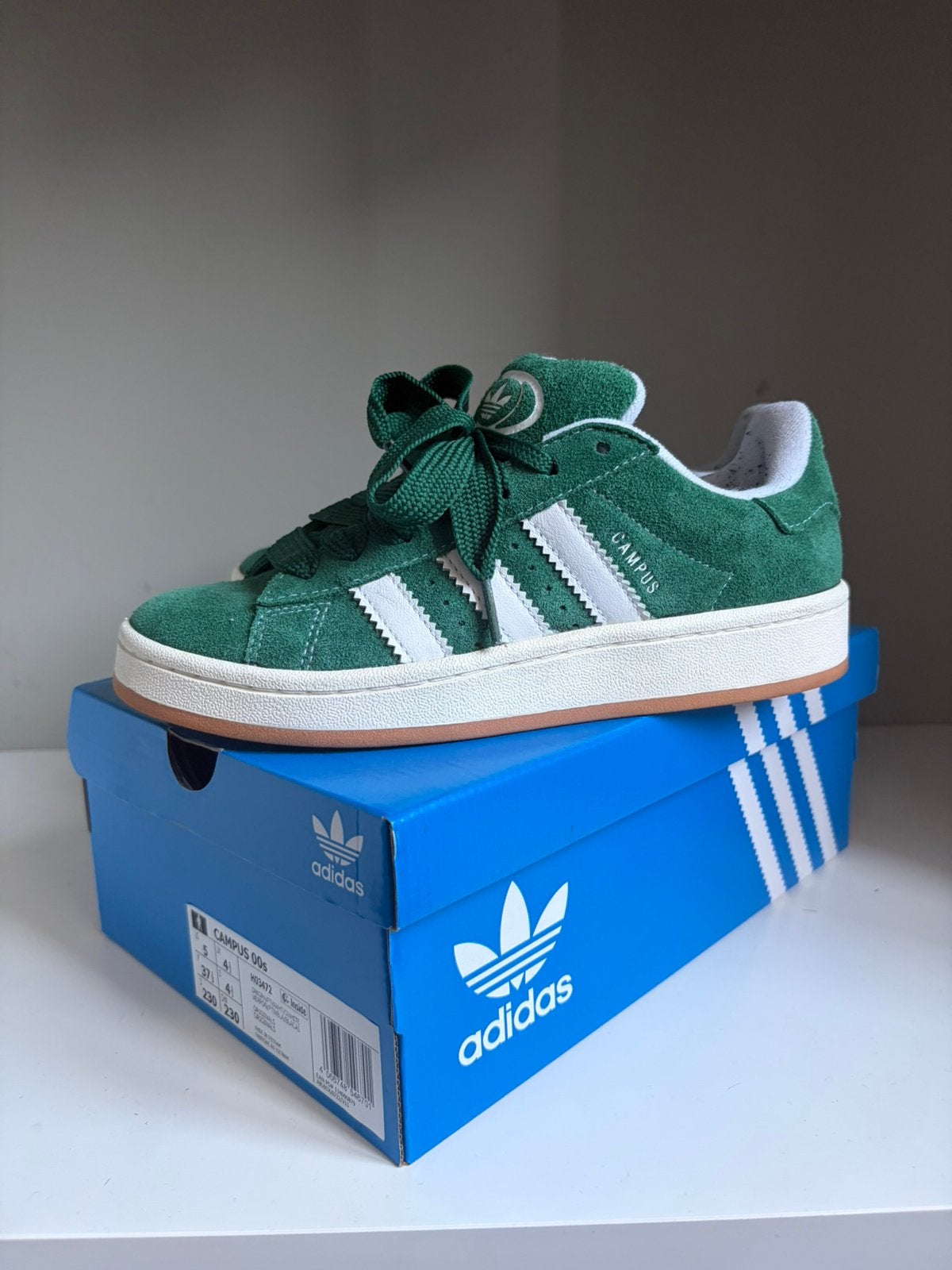 Adidas campus groen 37, Nieuw, Ophalen of Verzenden, Sneakers of Gympen, Groen