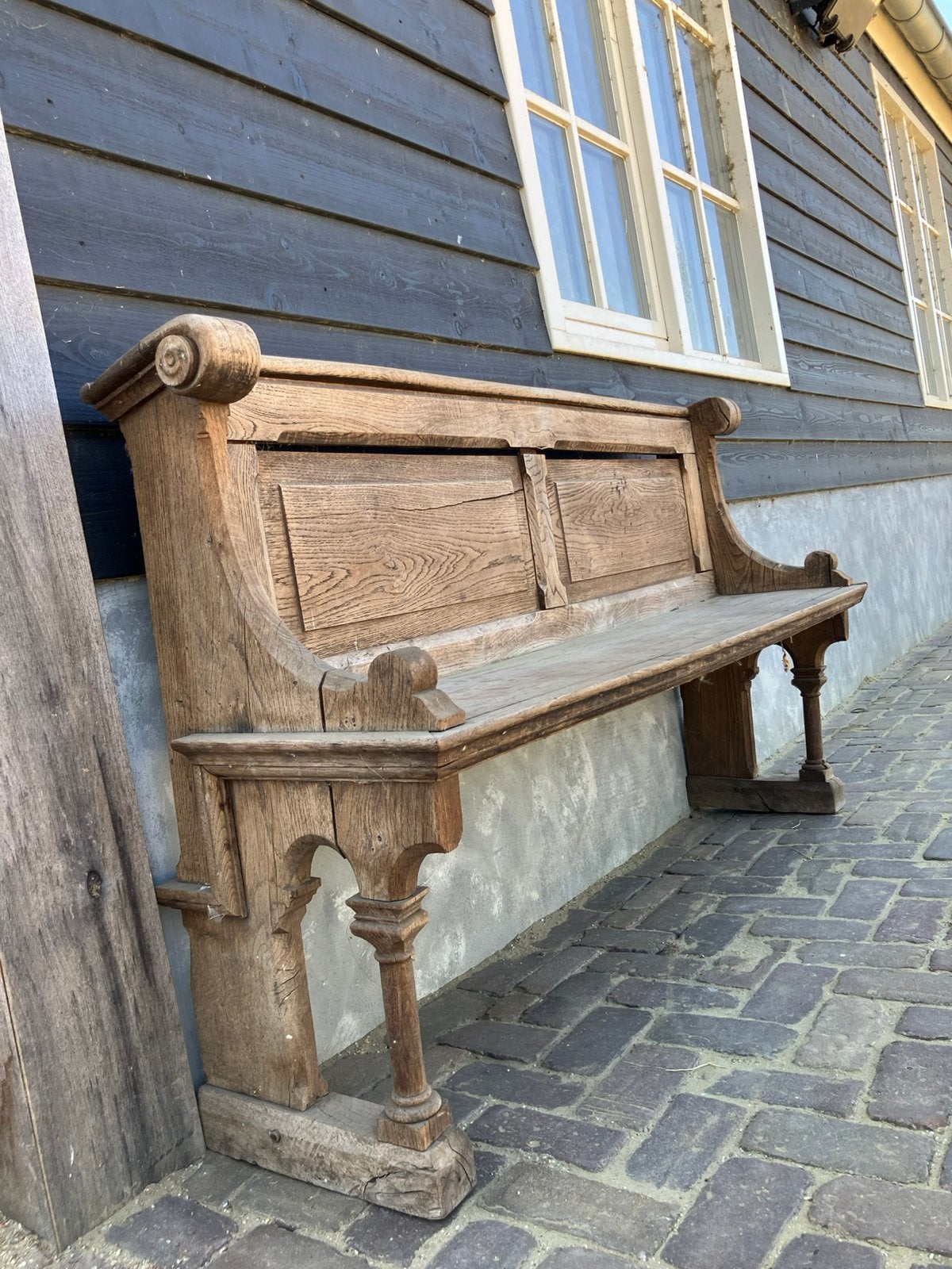 Uniek antiek kerkbankje!, Antiek en Kunst, Ophalen