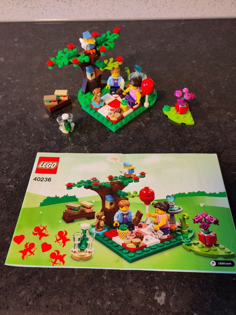 LEGO 40236 Romantische Picknick Set, Compleet, Gebruikt, Overige thema's, Lego