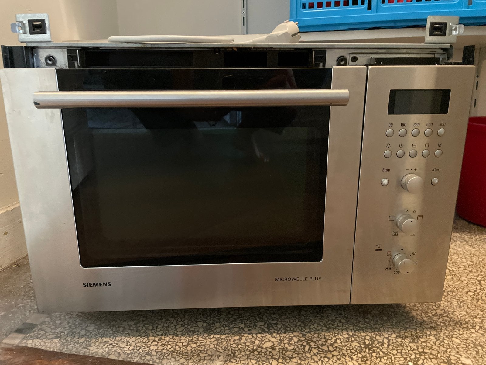 Siemens Combimagnetron Microwelle Plus - Inbouw, Witgoed en Apparatuur, Magnetrons, Gebruikt, Inbouw, Combimagnetron, 60 cm of meer