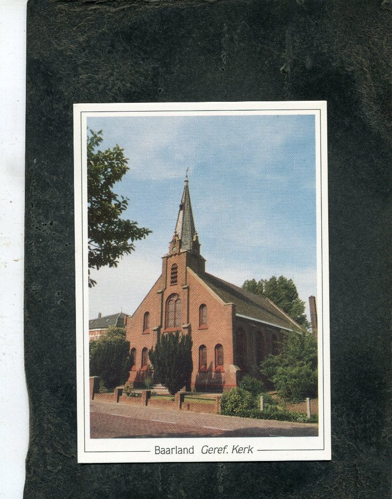 Ansicht Baarland - Gereformeerde Kerk, Verzenden, 1980 tot heden, Ongelopen