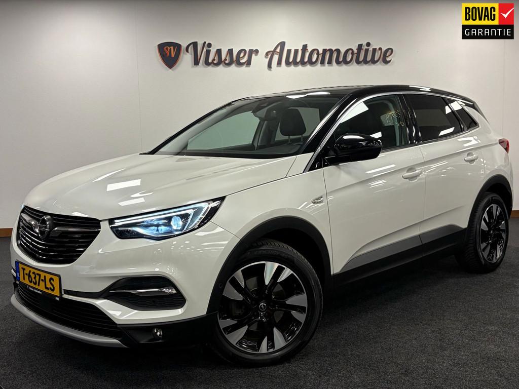 Opel Grandland X 1.2 Turbo Ultimate*Pano*WinterPakket*Camera, Auto's, Opel, Voorwielaandrijving, Gebruikt, Euro 6, 1199 cc