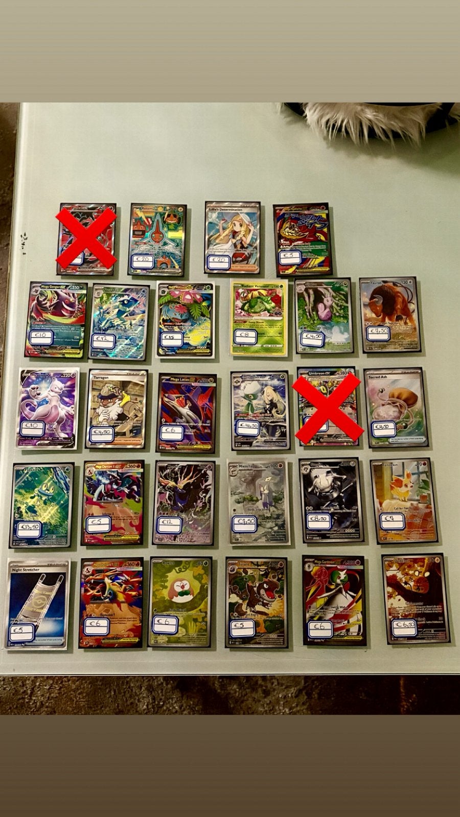 Pokemon kaarten - beschikbaar voor verkoop, Ophalen of Verzenden, Zo goed als nieuw, Meerdere kaarten