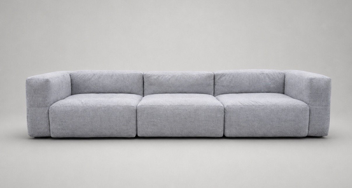 Viccarbe Savina 3-delige modulaire sofa - kvadrat steelcut, Ophalen, -, Viccarbe, Zo goed als nieuw