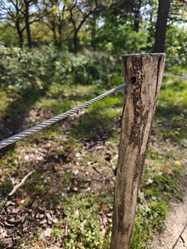 Staalkabel 9,5mm – 25 meter | Voor Hekwerk Afscheiding, Minder dan 3 m³, Ophalen of Verzenden