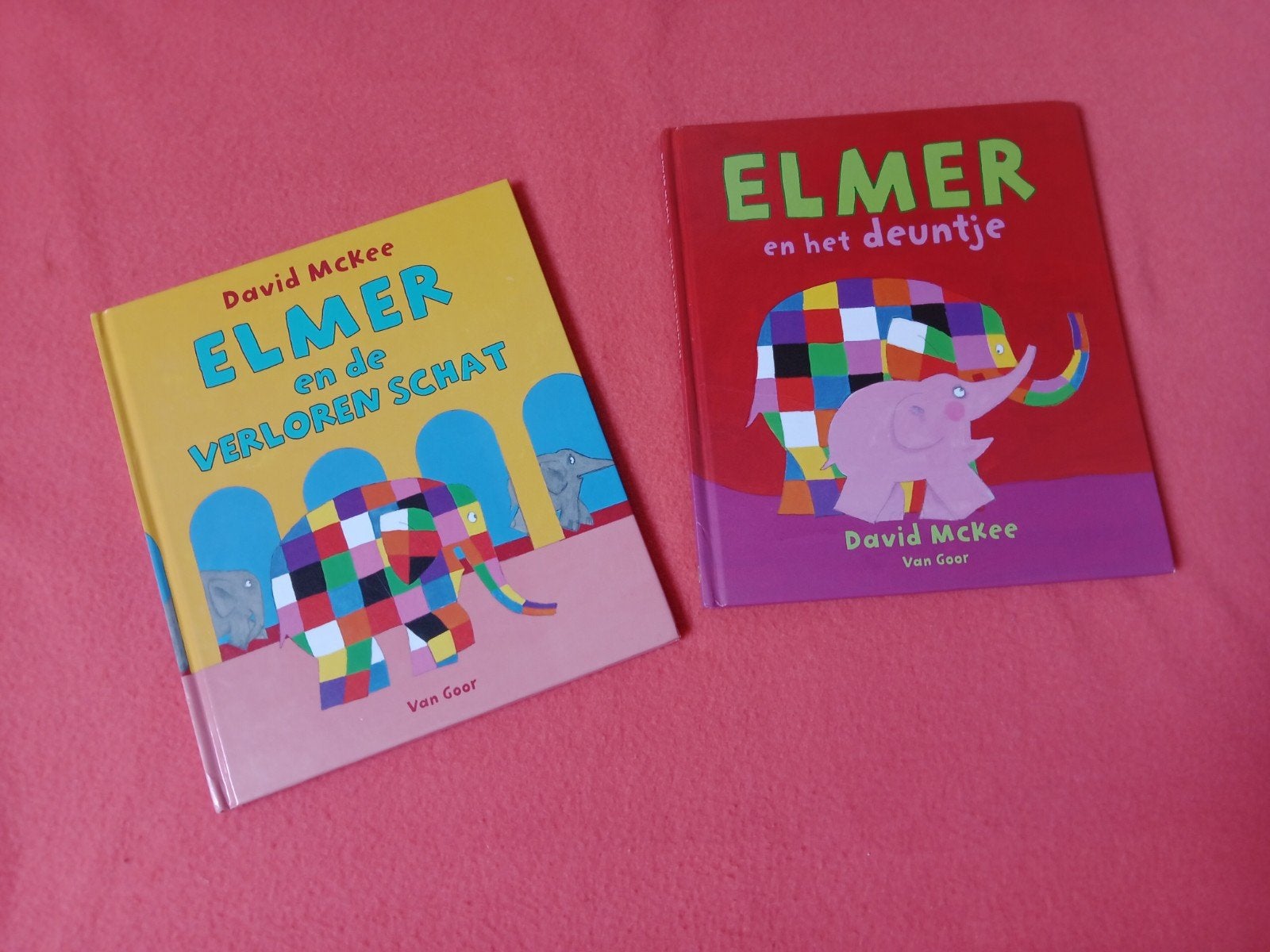 Elmer de kleuren olifant.     David McKee, Boeken, Ophalen of Verzenden, Zo goed als nieuw