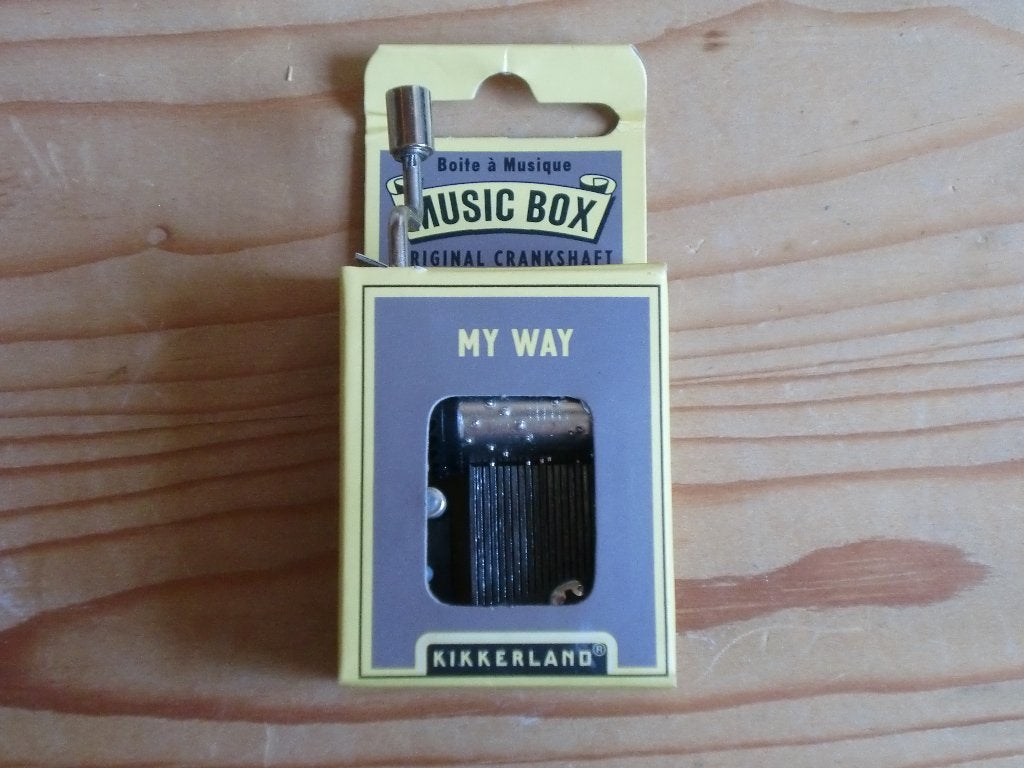 Muziekdoosje Kikkerland My Way, Verzenden, Zo goed als nieuw