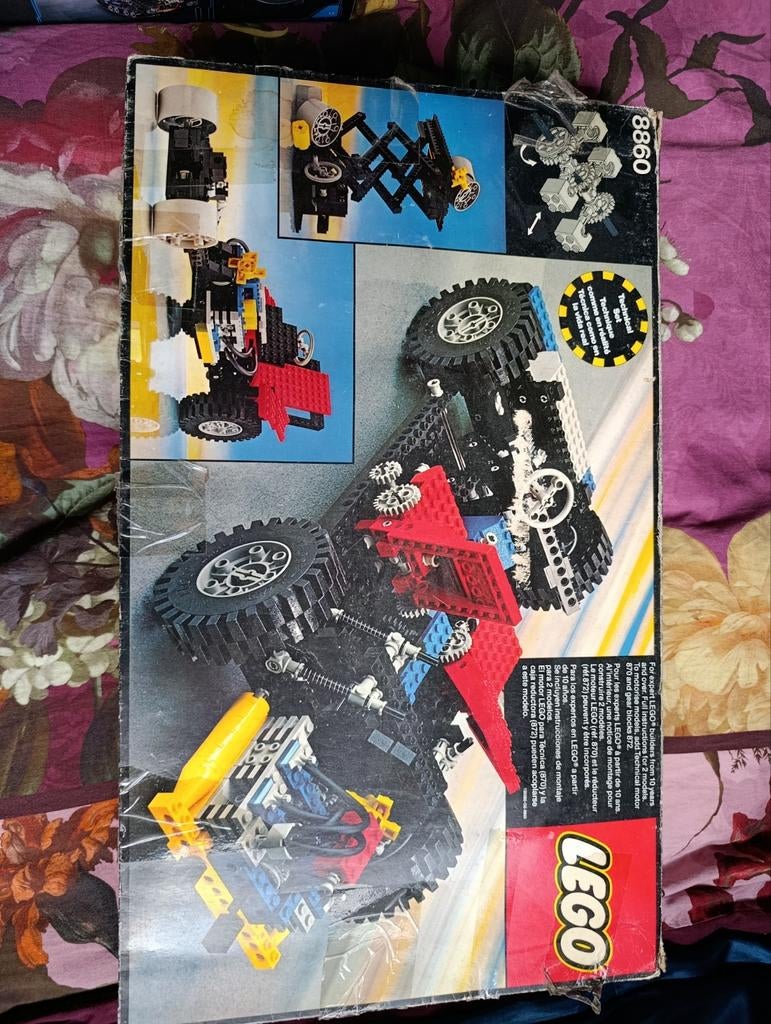 Lego Technic 8860 Auto Chassis - Niet compleet, Kinderen en Baby's, Speelgoed | Duplo en Lego, Gebruikt, Lego, Complete set, Inclusief doos