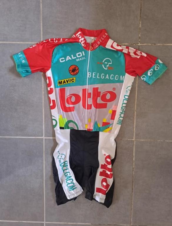 Wielershirt Lotto Caloi 1993, Castelli, Zo goed als nieuw, Bovenkleding, Heren