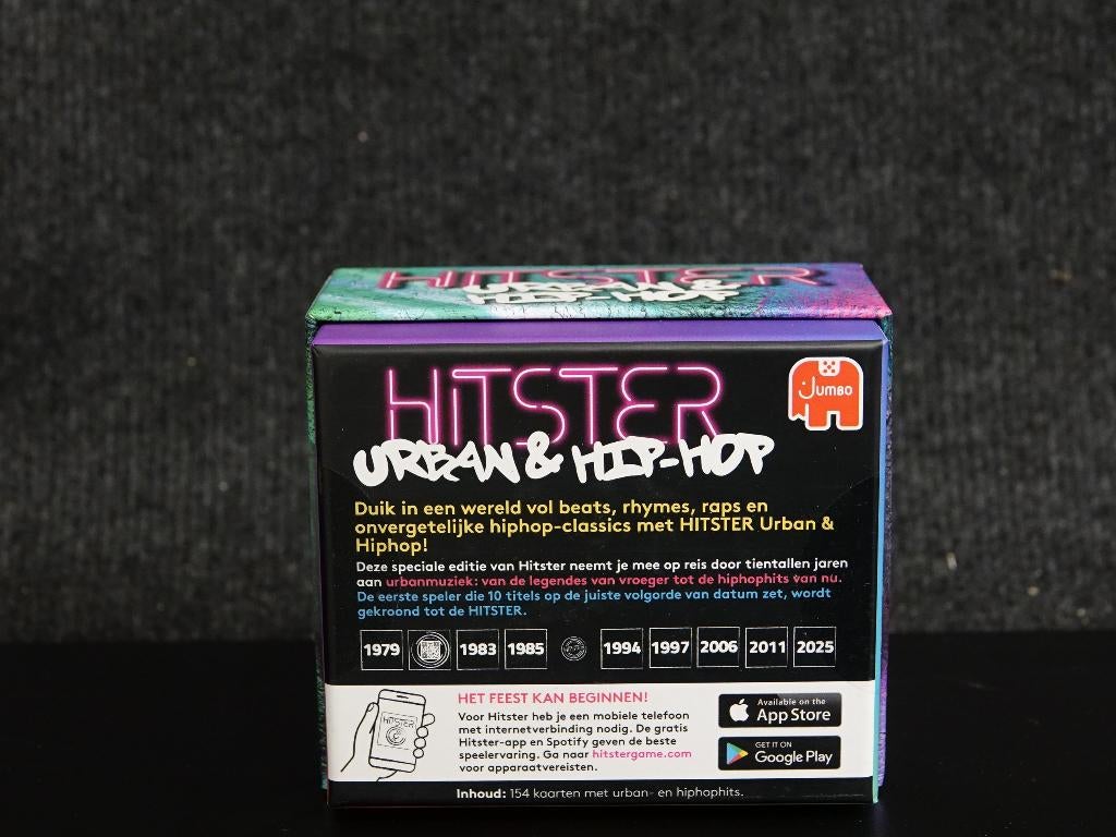 Hitster Urban & Hip - Hop uitbreidingsset, Jumbo, Jumbo, Vijf spelers of meer, Onbekend