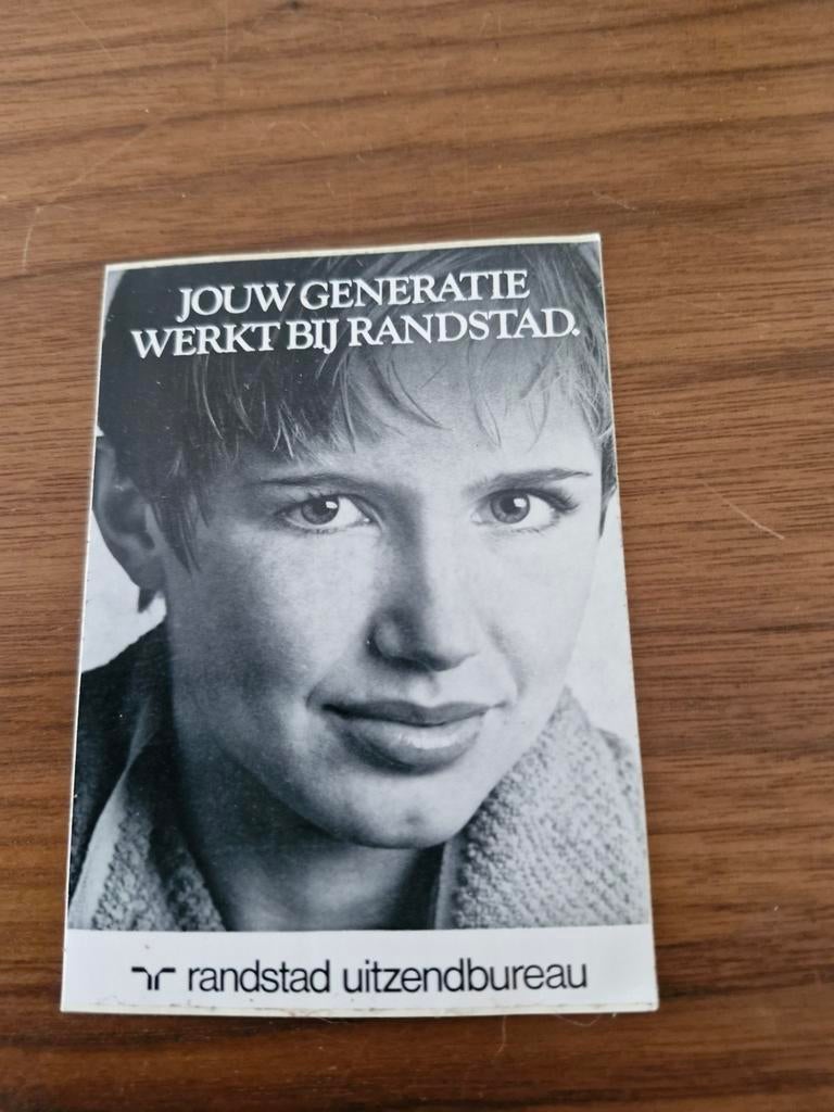 7707 Sticker Jouw Generatie werkt bij Randstad, Ophalen of Verzenden, Zo goed als nieuw