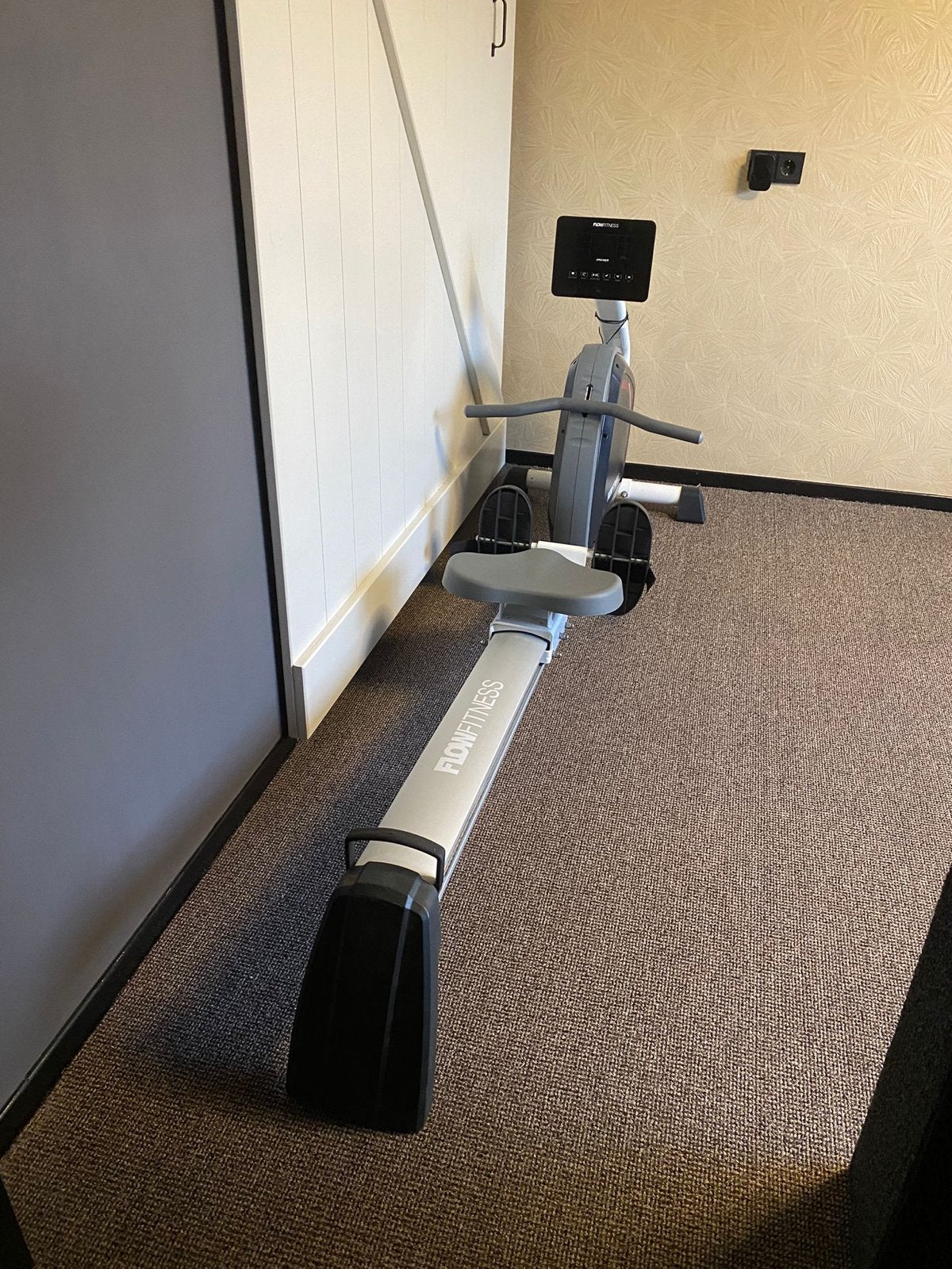 Flowfitness Roeitrainer - Zo goed als nieuw, Ophalen, Armen, Zo goed als nieuw, Metaal