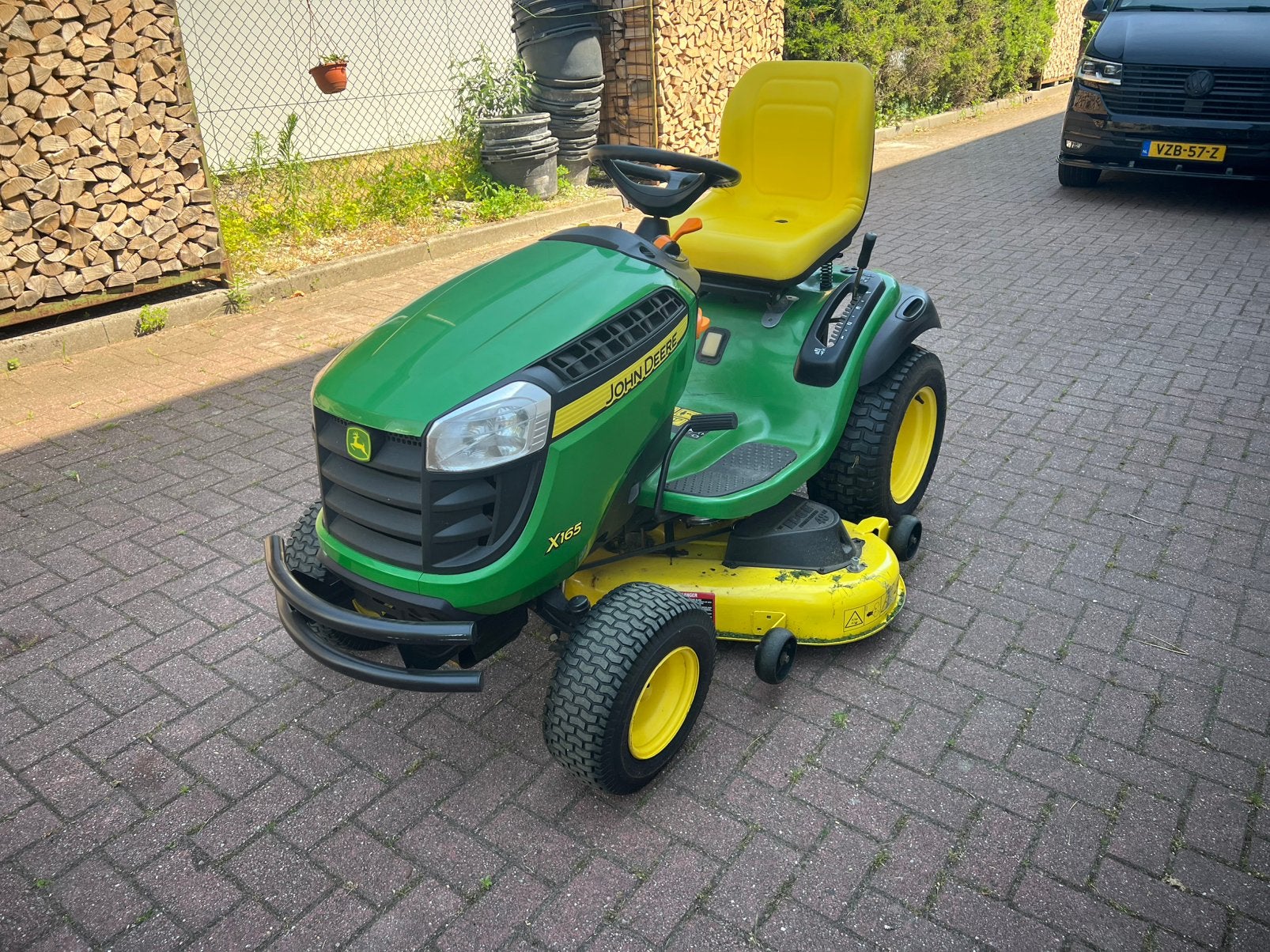 John deere zitmaaier, Ophalen, Zo goed als nieuw, 120 cm of meer