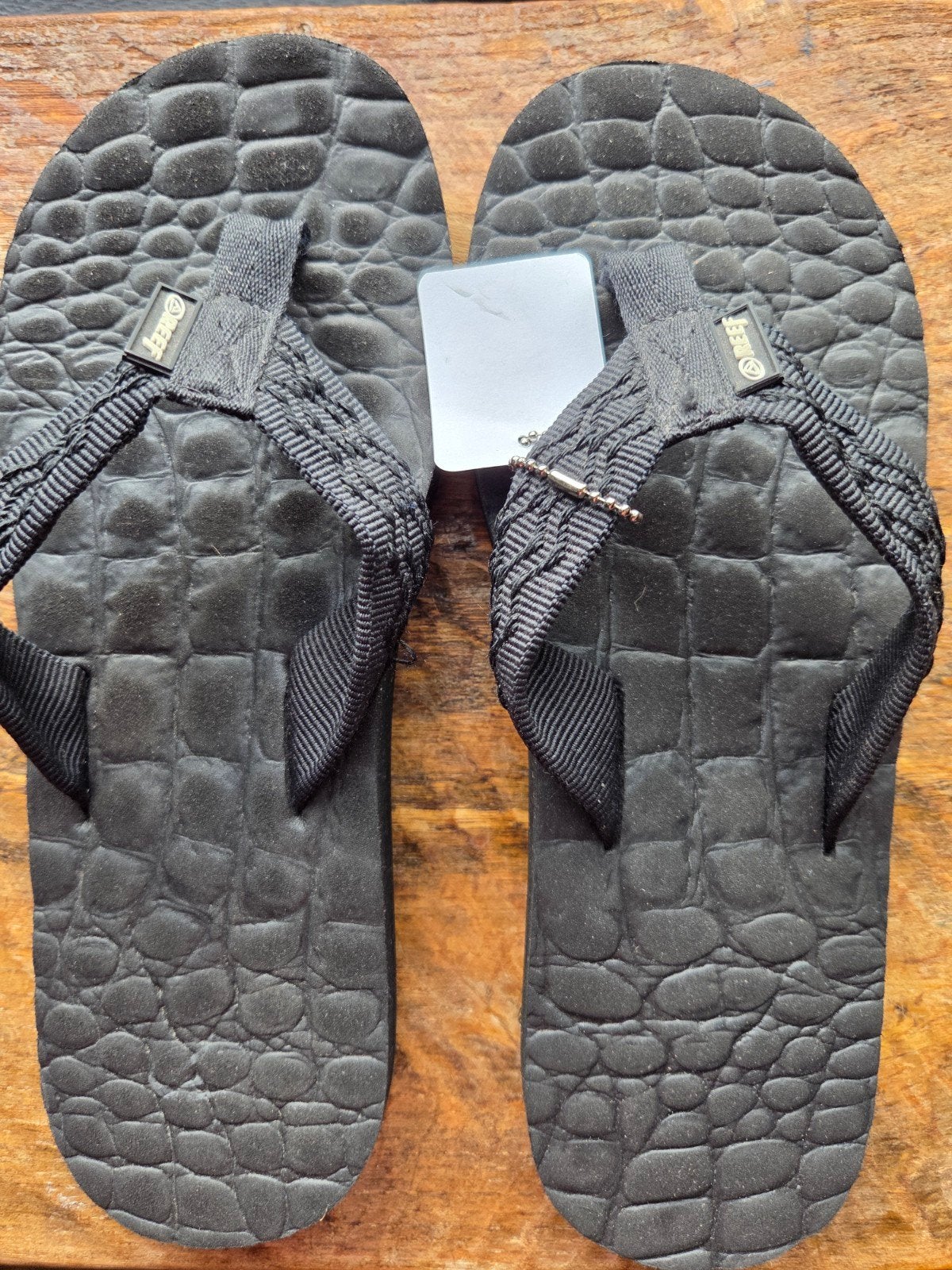Reef slippers zwart - Maat 41, Slippers, Zwart, Nieuw, Ophalen of Verzenden