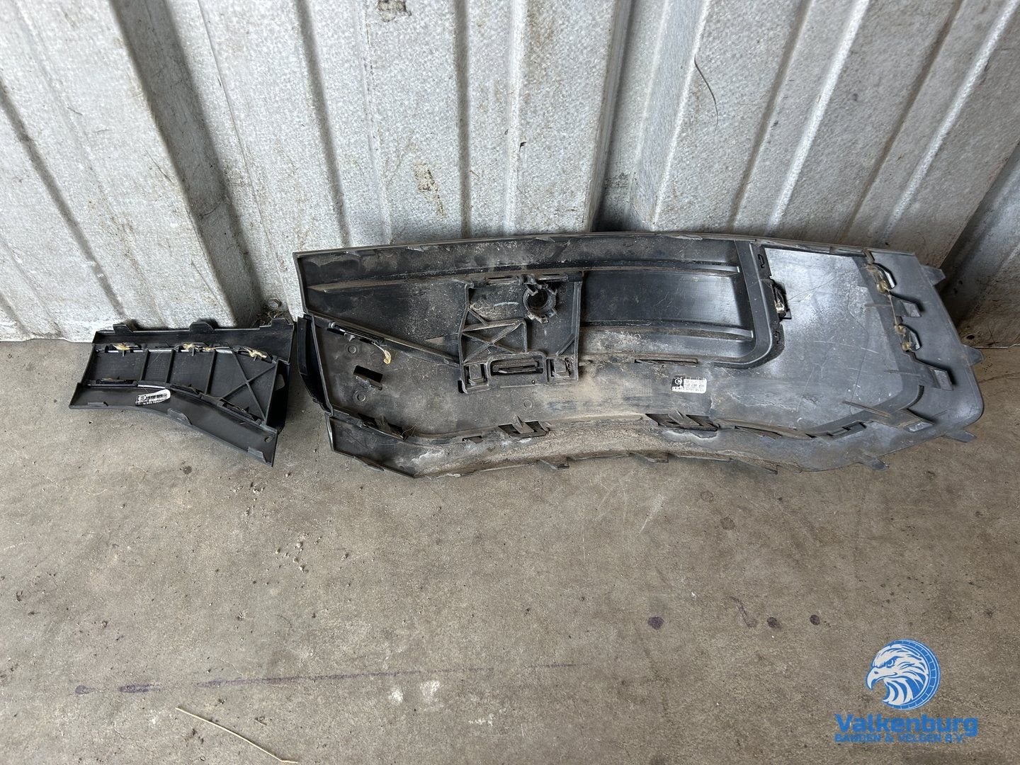 Originele Audi Q5 80F Achter bumper links hoek zwart 80F8073, Gebruikt, -, -, Ophalen of Verzenden