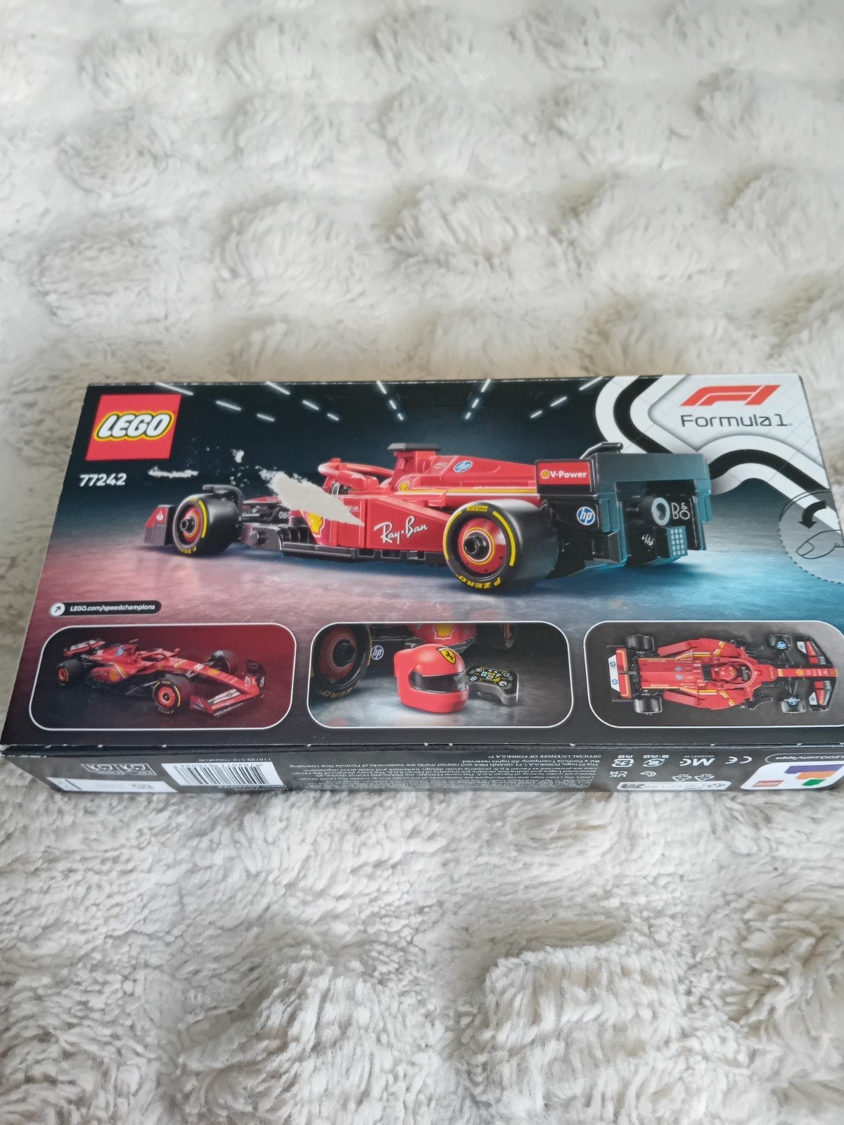LEGO Speed Champions Ferrari 77242 Formule 1, Lego, Nieuw, Complete set, Ongeopend/sealed