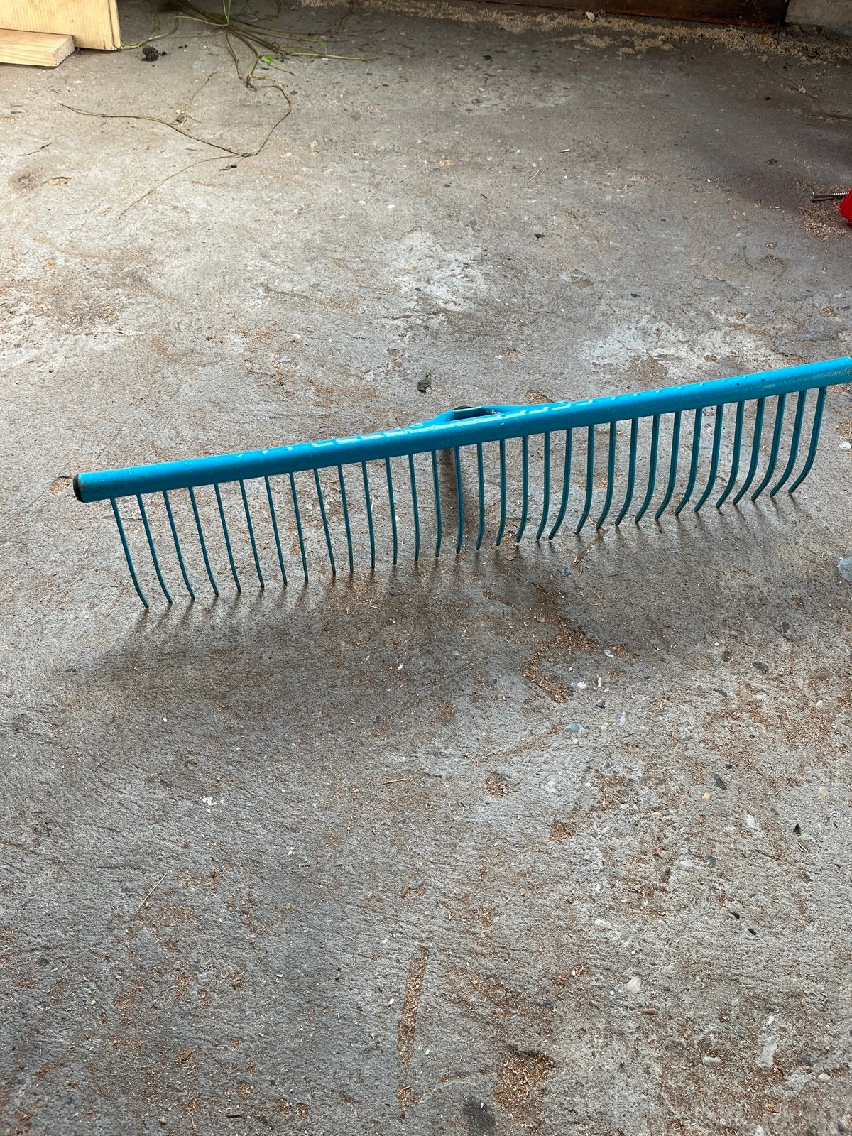 Gardena Combisystem Gazonhark 60 cm - Zo goed als nieuw, Tuin en Terras, Ophalen, Zo goed als nieuw, Hark