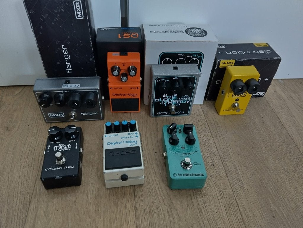 Diverse gitaar pedalen, Ophalen, Gebruikt, Delay of Echo