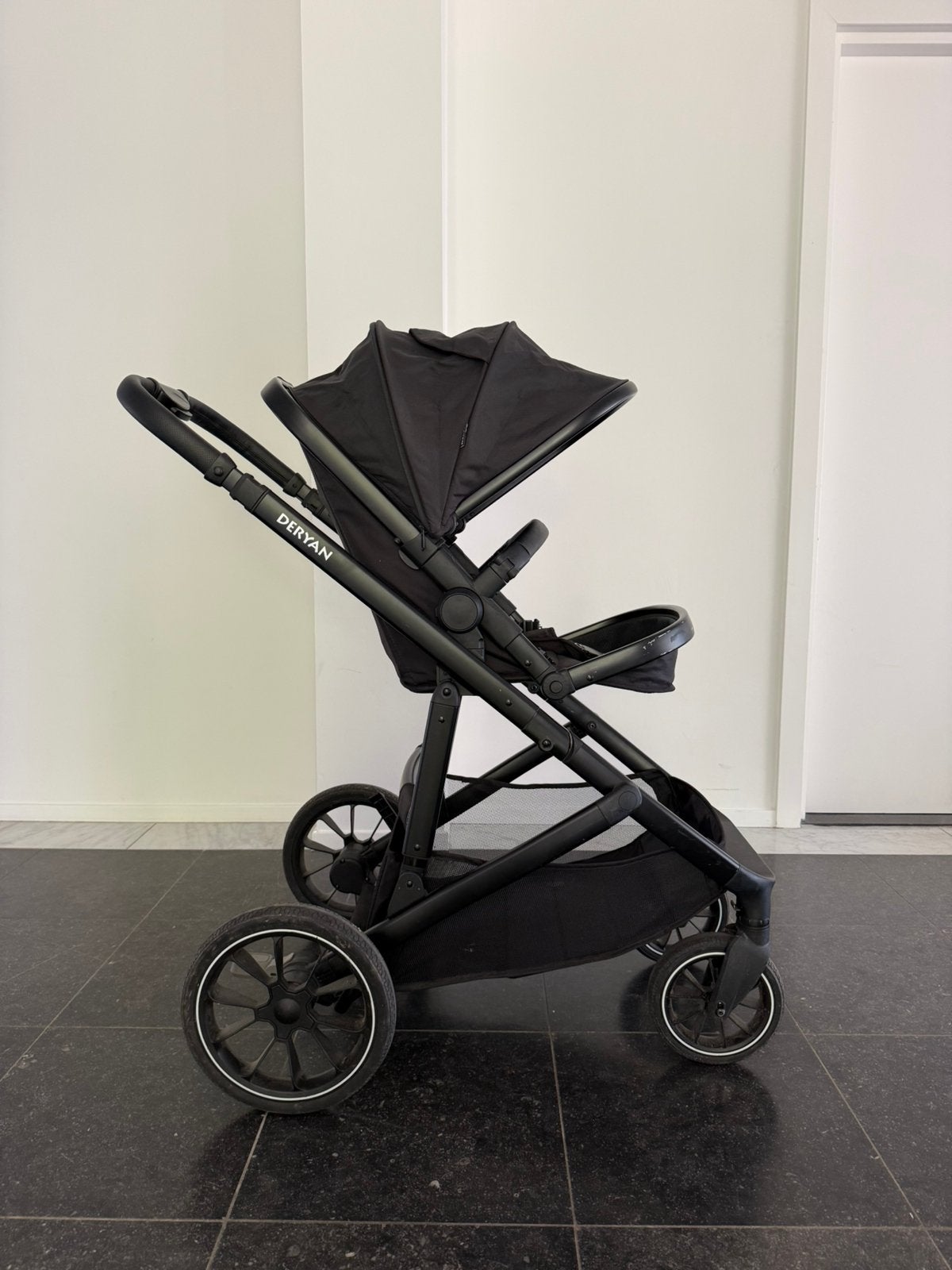 Kinderwagen - duo en/of enkel Deryan, Kinderen en Baby's, Ophalen, Gebruikt, Kinderwagen, Overige merken