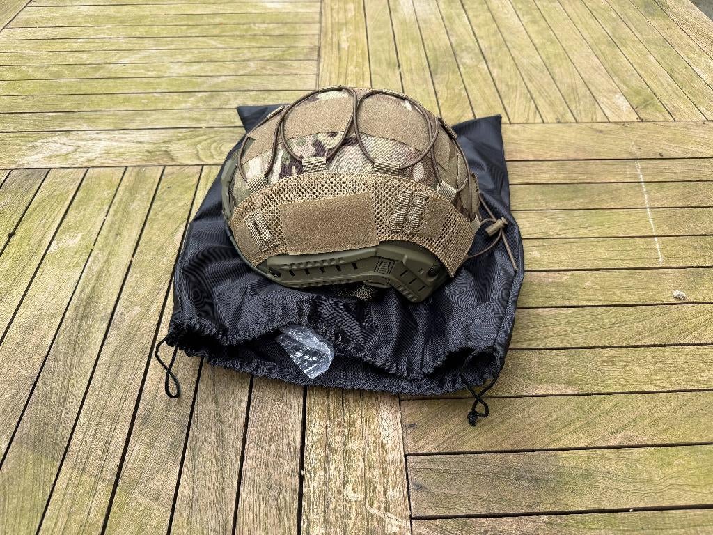 Viron P1 helmet NIJ-LLLA Groen, Ophalen of Verzenden, Landmacht, Overige gebieden, Overige typen