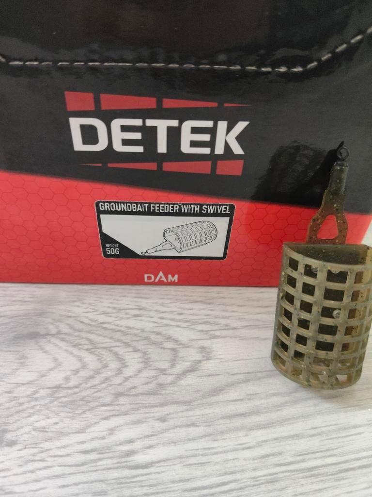 40 x stuks Dam Detek Groundbait feeder with swivel 50 gram, Ophalen of Verzenden, Nieuw, Overige typen