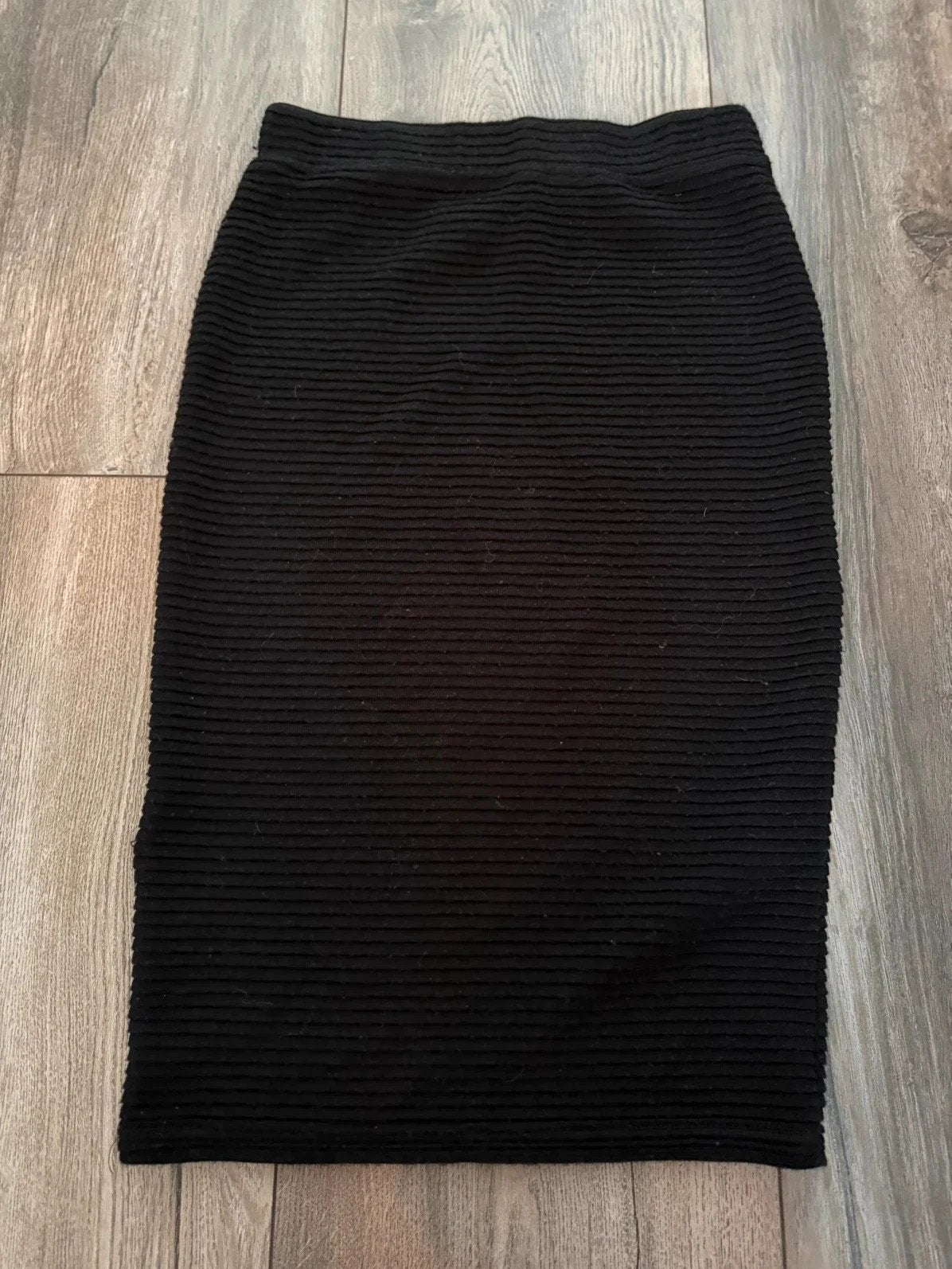 Hoge taille zwarte ribrok maat s, Kleding | Dames, Zwart, Sisters Point, Ophalen of Verzenden, Maat 36 (S)