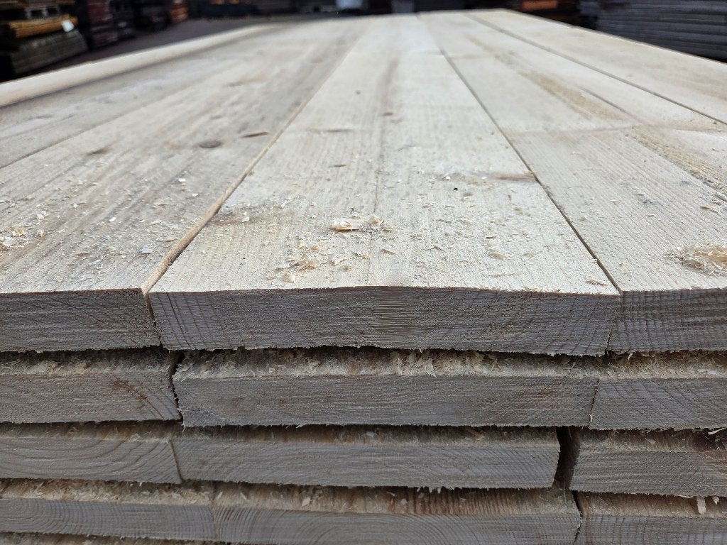 Steigerplank / Steigerhout  32x200 mm €2,50 per meter incl., Doe-het-zelf en Verbouw, Hout en Planken, Ophalen, 25 tot 50 mm, 200 tot 250 cm