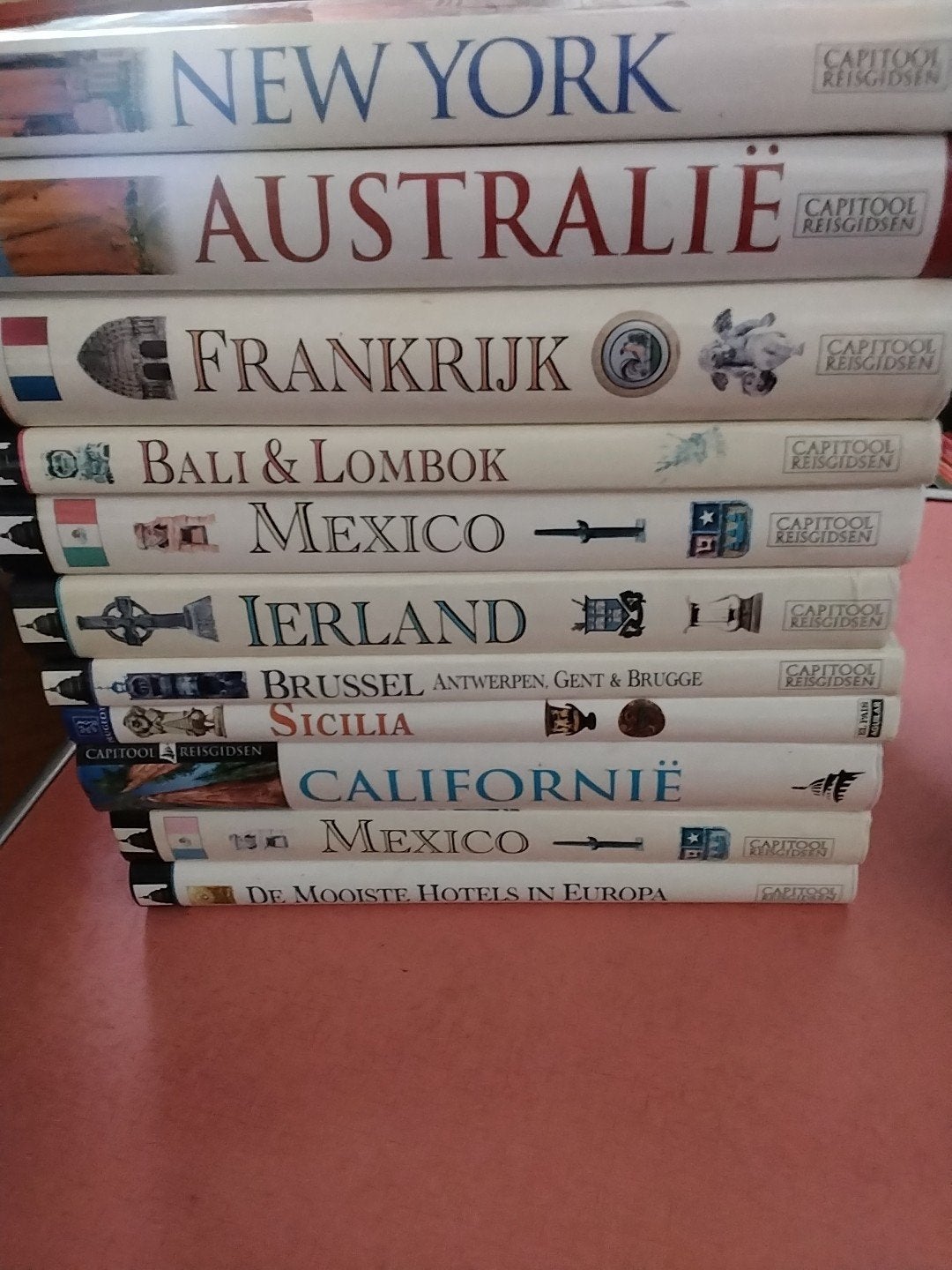 cappitool reisgidsen diverse landen zie omschrijving, Overige merken, Europa, Ophalen of Verzenden, Zo goed als nieuw