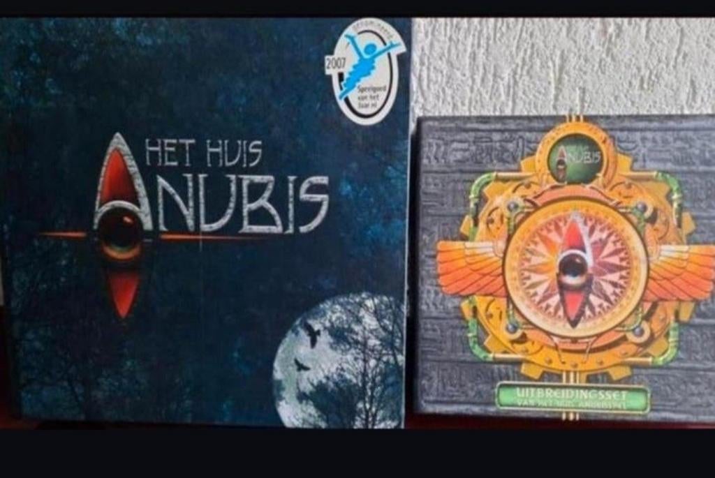 Het Huis Anubis Bordspel + Uitbreidingsset, Drie of vier spelers, Ophalen of Verzenden, Gebruikt, Studio 100