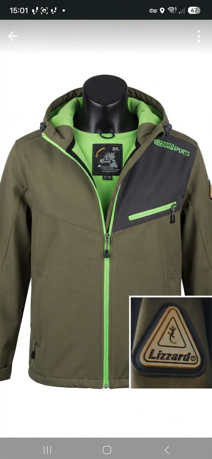 Lizzard Sports All-Weather Jas - Maat 3XL, Overige maten, Ophalen of Verzenden, Zo goed als nieuw, Lizzard Sports