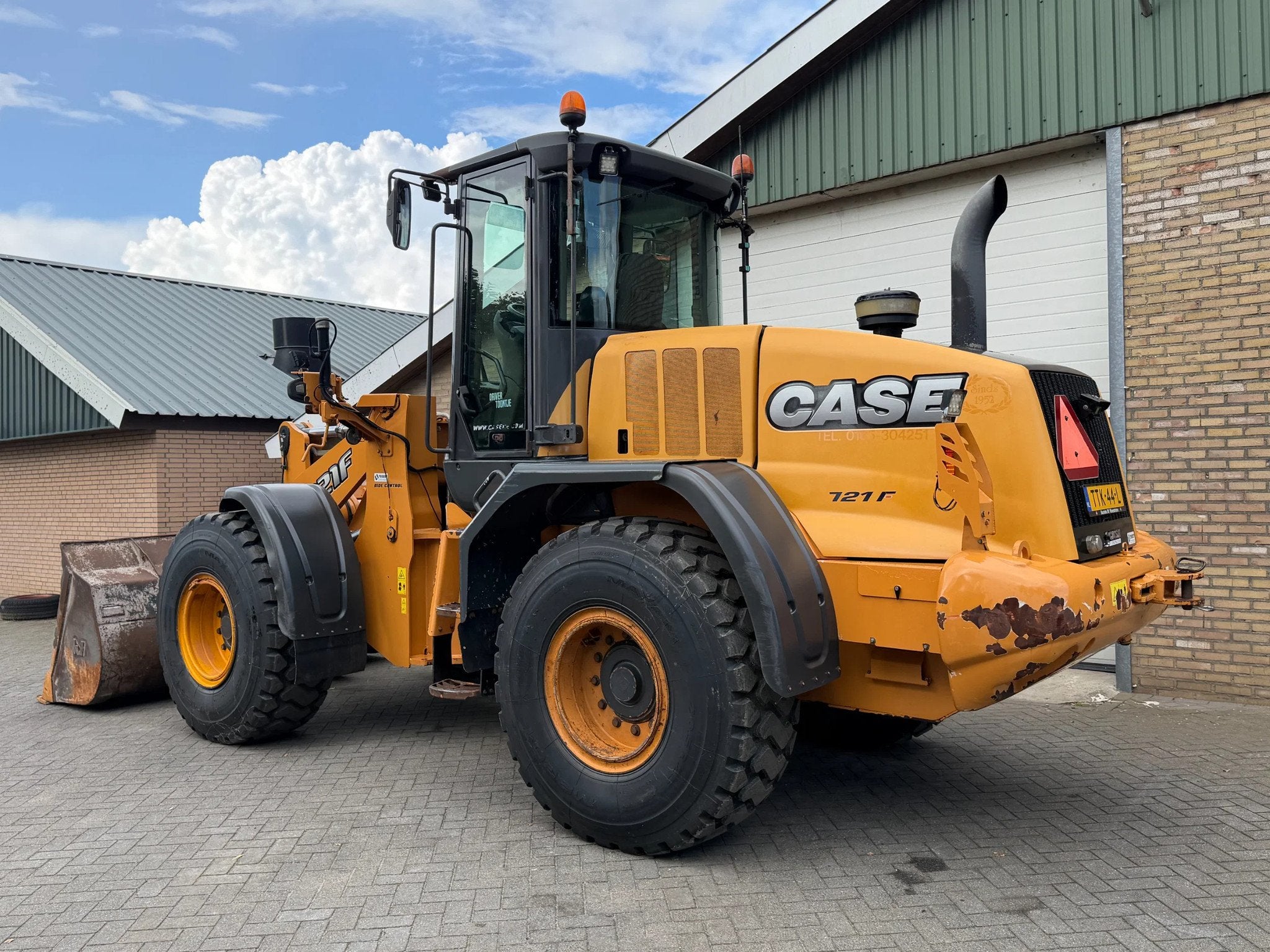 Case 721F 721F (bj 2015), Wiellader of Shovel