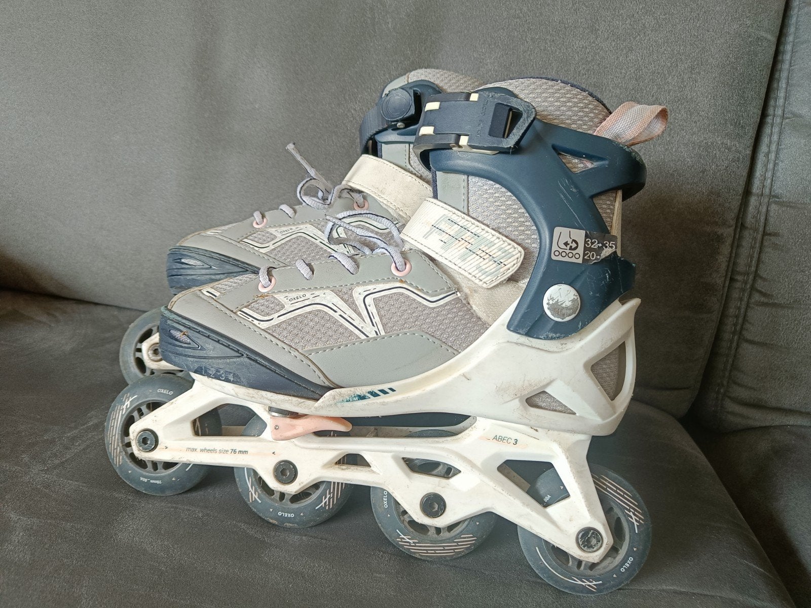 Skeelers, mt 32-35. Verstelbaar, Sport en Fitness, Skeelers, Ophalen, Gebruikt