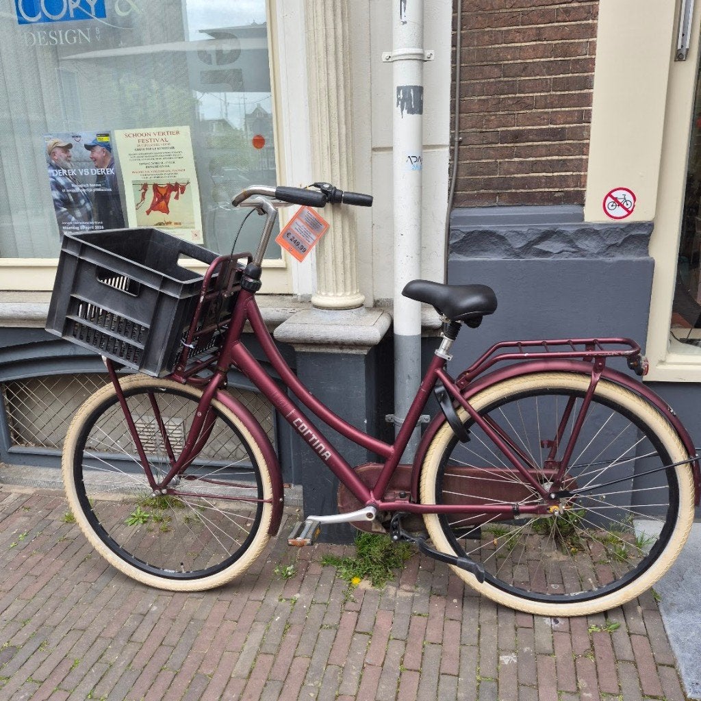 Cortina U4 Transport 3 versnellingen Frame 50 cm 28 inch, Fietsen en Brommers, Fietsen | Dames | Damesfietsen, Gebruikt, Versnellingen