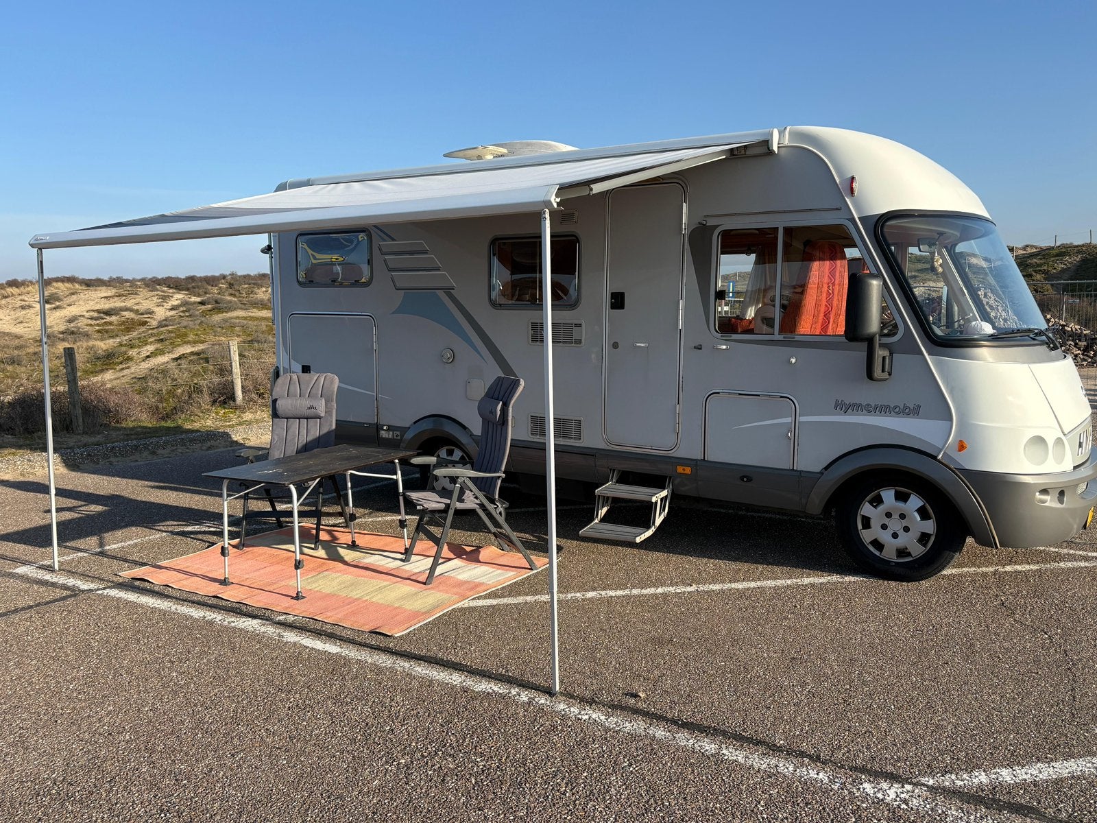 Hymer B514, 77.000 km sfeervol interieur, Integraal, Afzuigkap, Ringverwarming, Gaslek-detector