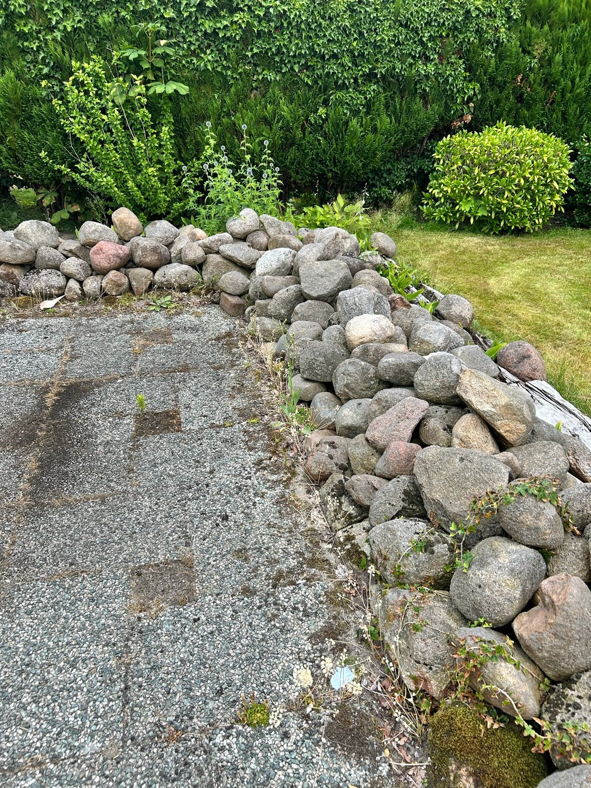 Veldkeien voor tuin of landschapsinrichting, Ophalen, Overige materialen, Gebruikt, Kei