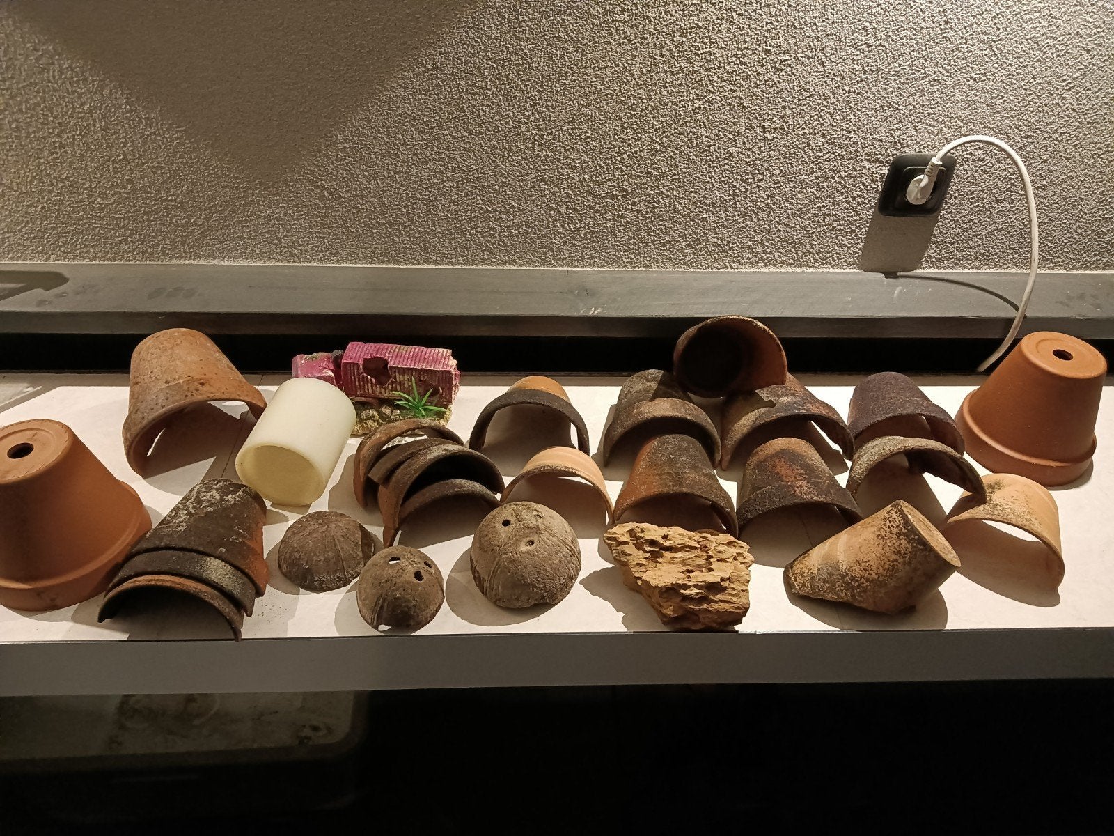 Aquarium ornamenten 3, Ophalen of Verzenden, Gebruikt, Decoratie