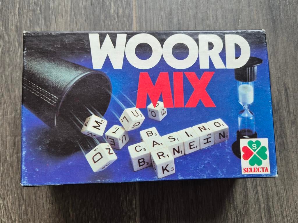 Woord Mix - Het leuke woordspel van Selecta, Drie of vier spelers, Ophalen of Verzenden, Gebruikt, Selecta