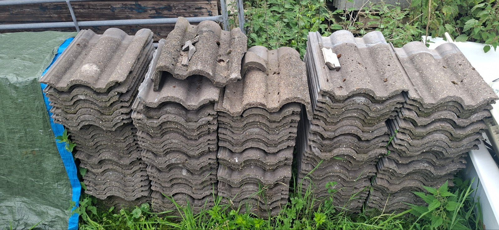 500 stuks betonpannen Neroma, Ophalen