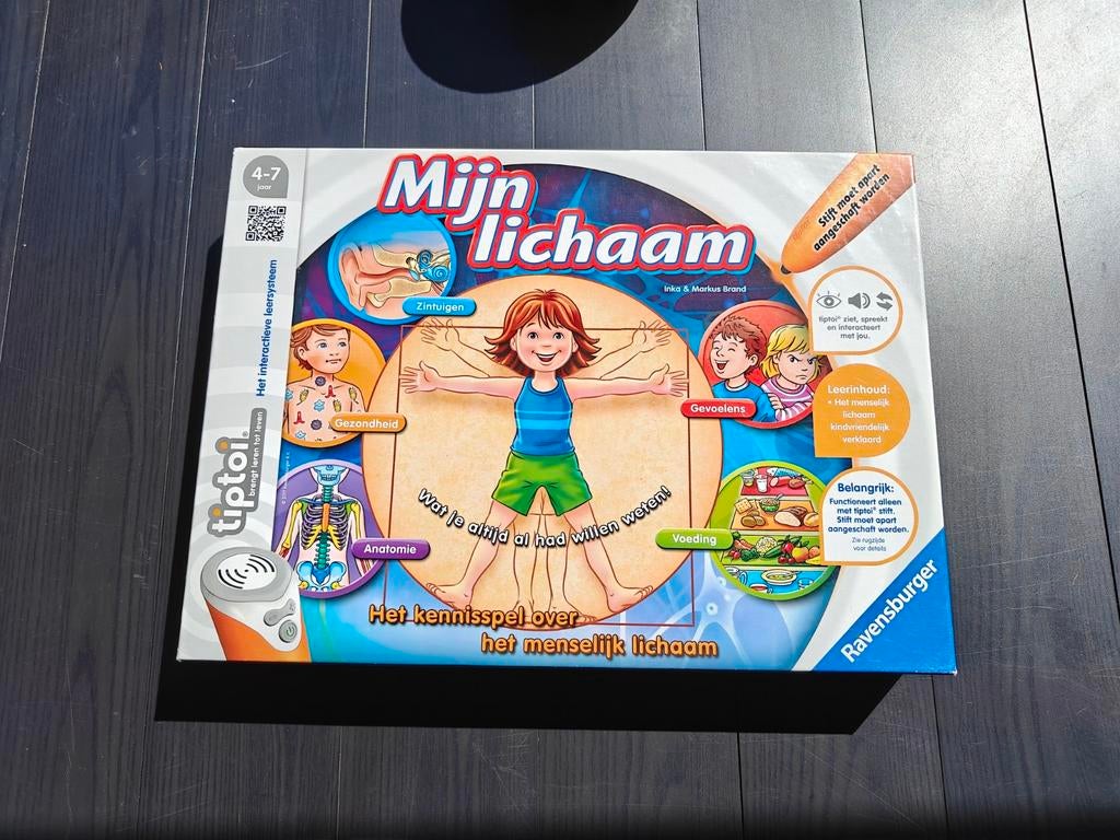 tiptoi - Mijn Lichaam, Kinderen en Baby's, Speelgoed | Educatief en Creatief, Ophalen of Verzenden, Gebruikt, Ontdekken