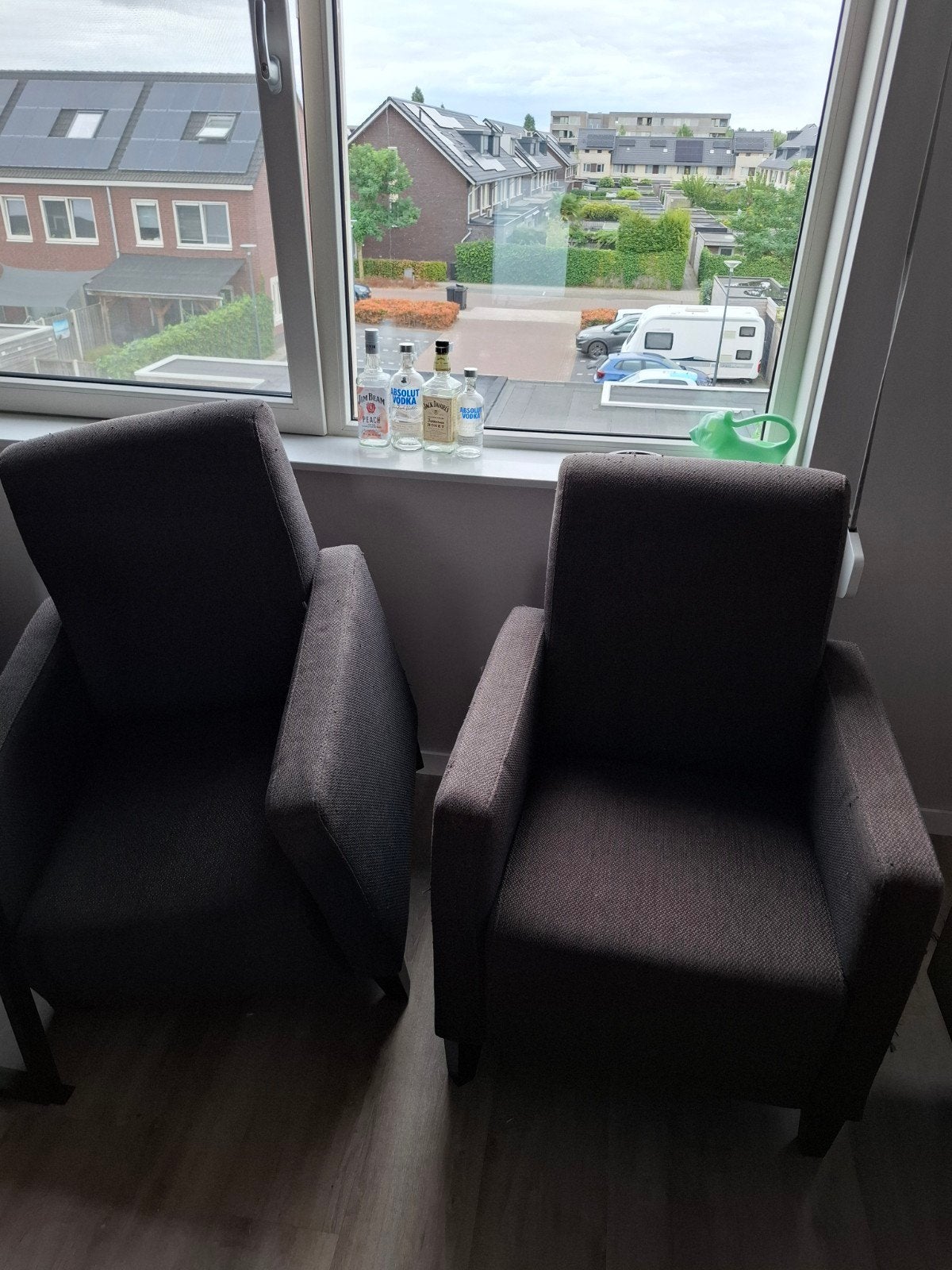 Gratis af te halen twee fauteuils, Ophalen, Gebruikt, Minder dan 75 cm, Stof