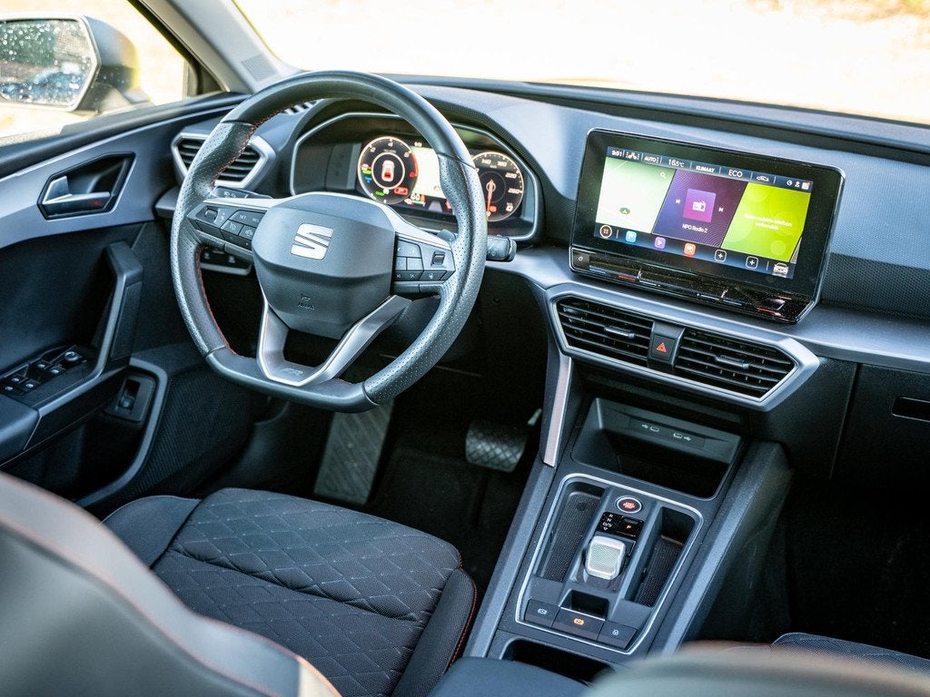 SEAT Leon 1.4 TSI eHybrid PHEV FR // proefrit mogelijk, Auto's, Seat, Stof, Gebruikt, 4 cilinders, Leon