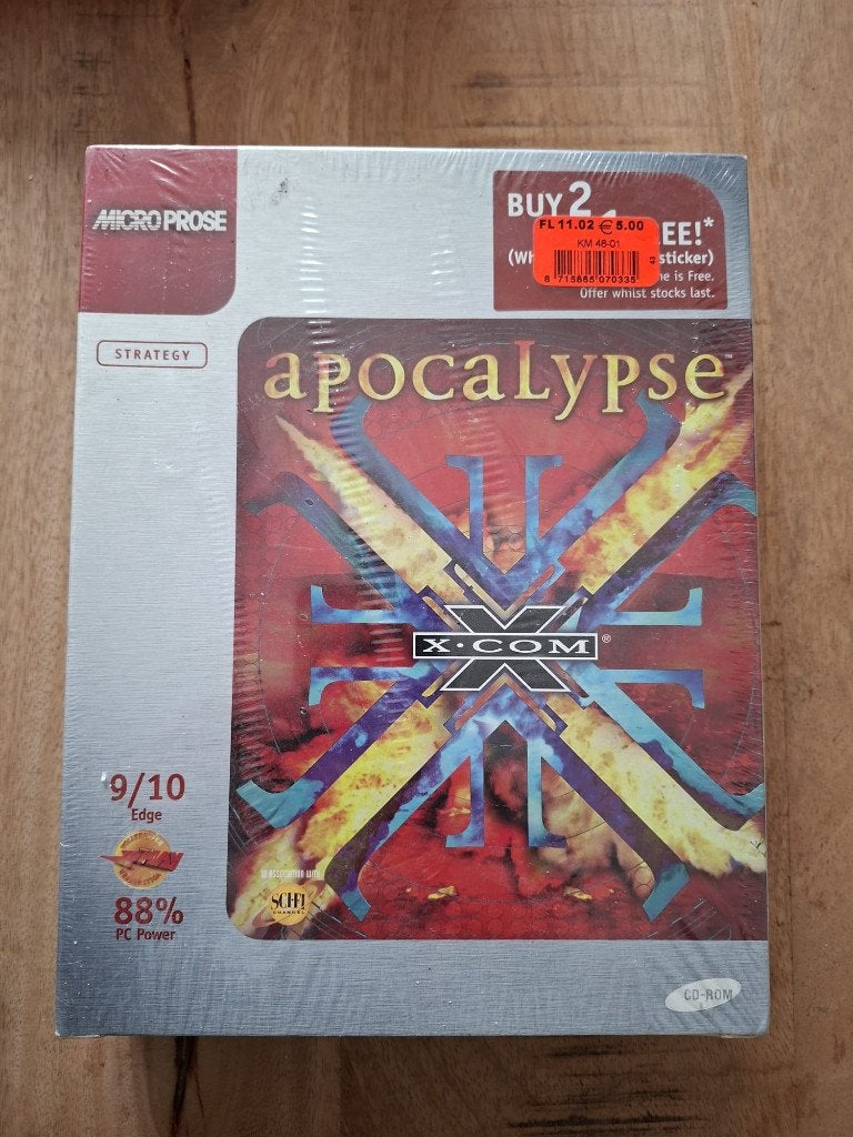 x-com apocalypse pc big box nieuw, 1 speler, Nieuw, Eén computer, Ophalen of Verzenden