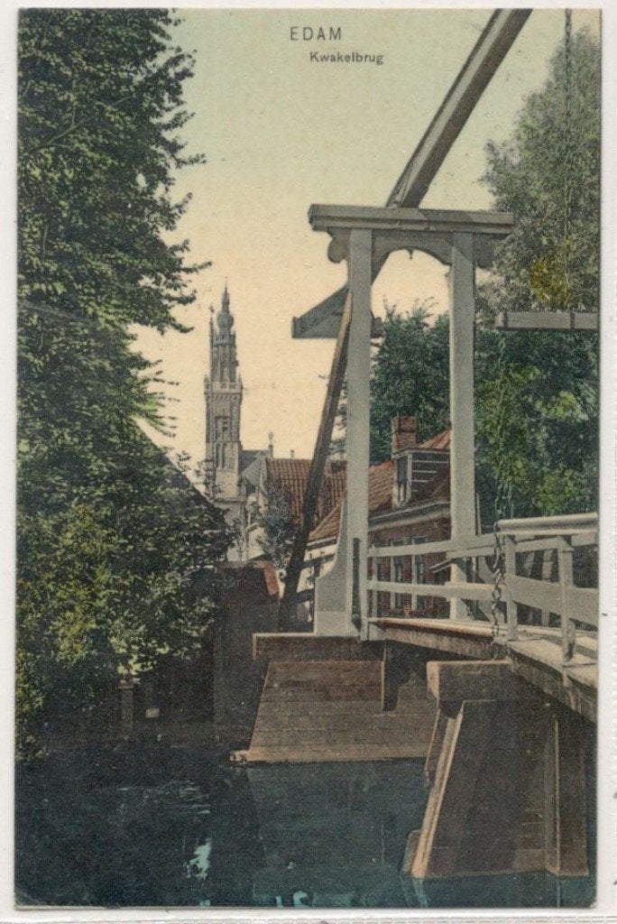 H-N-97    Edam-, Ophalen of Verzenden, 1920 tot 1940, Ongelopen, Noord-Holland
