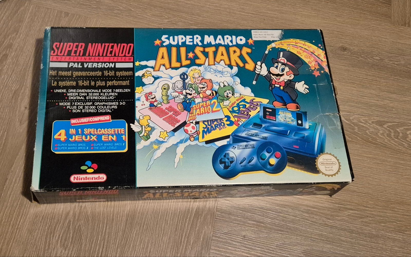Super Nintendo SNES met Super Mario All-Stars, Gebruikt, 1 speler, Ophalen of Verzenden, Vanaf 3 jaar