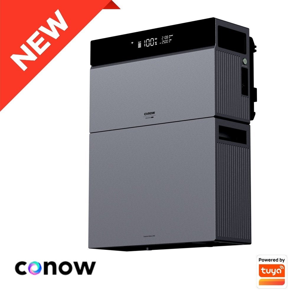 NIEUW Conow CBE2000 Pro thuisbatterij 4kWh (2+2) Plug & Play, Doe-het-zelf en Verbouw, Zonnepanelen en Toebehoren, Ophalen, Nieuw