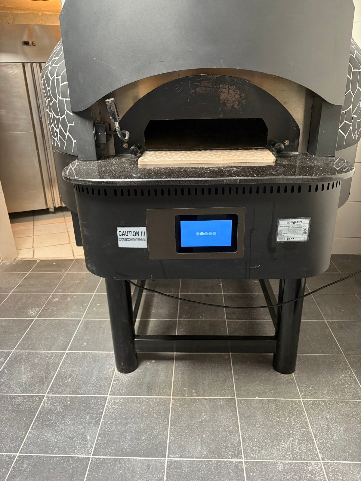 Ggmastro gasgestookte steenoven voor pizza, Tuin en Terras, Pizzaovens, Ophalen, Gebruikt
