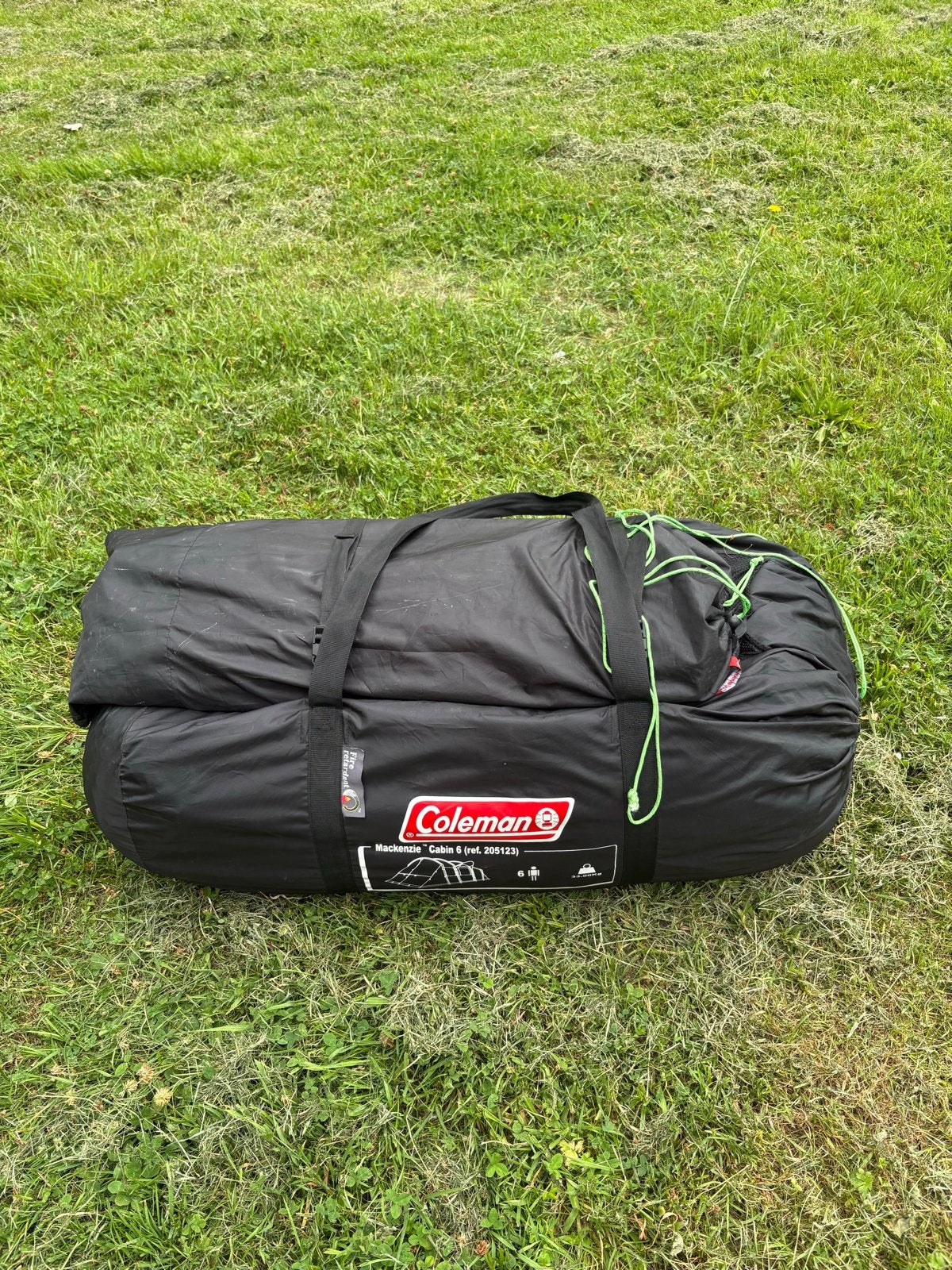 Grote Coleman Mackenzie Cabin 6 tent met 3 kamers, Ophalen, Gebruikt, Tot en met 6