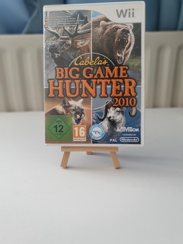 Cabela's Big Game Hunter 2010 - Wii (Gebruikt), Spelcomputers en Games, Games | Nintendo Wii, Gebruikt, Activision Blizzard, Inc. 3100 Ocean Park Blvd, Santa Monica, CA 90405, USA