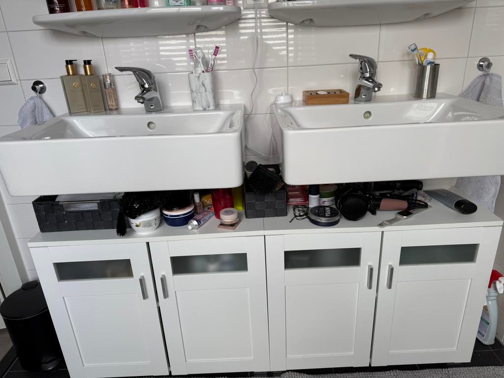 Bathroom cabinet’s, Huis en Inrichting, Keuken | Complete keukens, Ophalen of Verzenden, Zo goed als nieuw, Wit, Overige typen